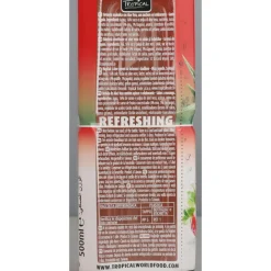 5x Tropical Aloe Vera Drink Aardbei 500 ml