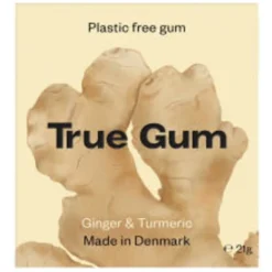 12x True Gum Ginger & Turmeric Sugarfree 21 gr