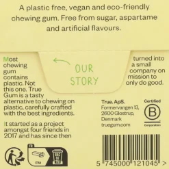 3x True Gum Lemon Sugarfree 21 gr