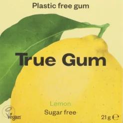 3x True Gum Lemon Sugarfree 21 gr