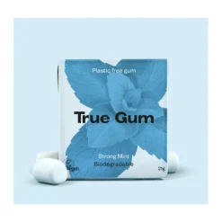 6x True Gum Strong Mint Sugarfree 21 gr