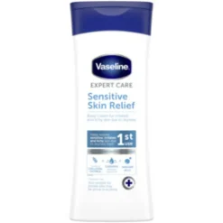 6x Vaseline Bodylotion Sensitive Skin Relief 400 ml
