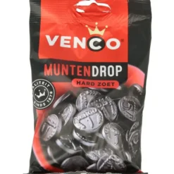 6x Venco Muntendrop Hard Zoet 120 gr