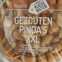 6x Verse Klassenoten Pinda's XXL Gezouten 210 gr