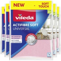 5x Vileda Doek Actifibre Soft Doek 2 stuks