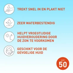 2x Vision Zonnebrand Every Day Sun SPF 50 180 ml