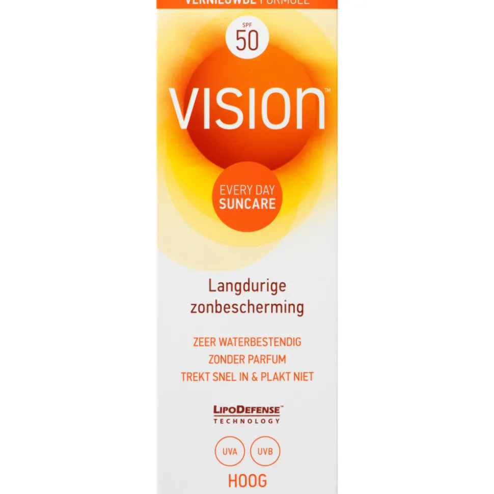 2x Vision Zonnebrand Every Day Sun SPF 50 90 ml