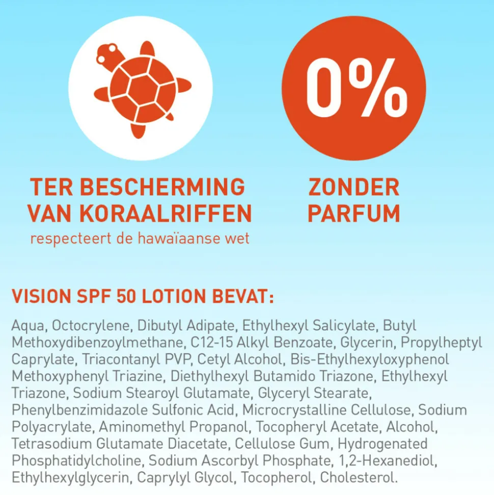 2x Vision Zonnebrand Every Day Sun SPF 50 90 ml