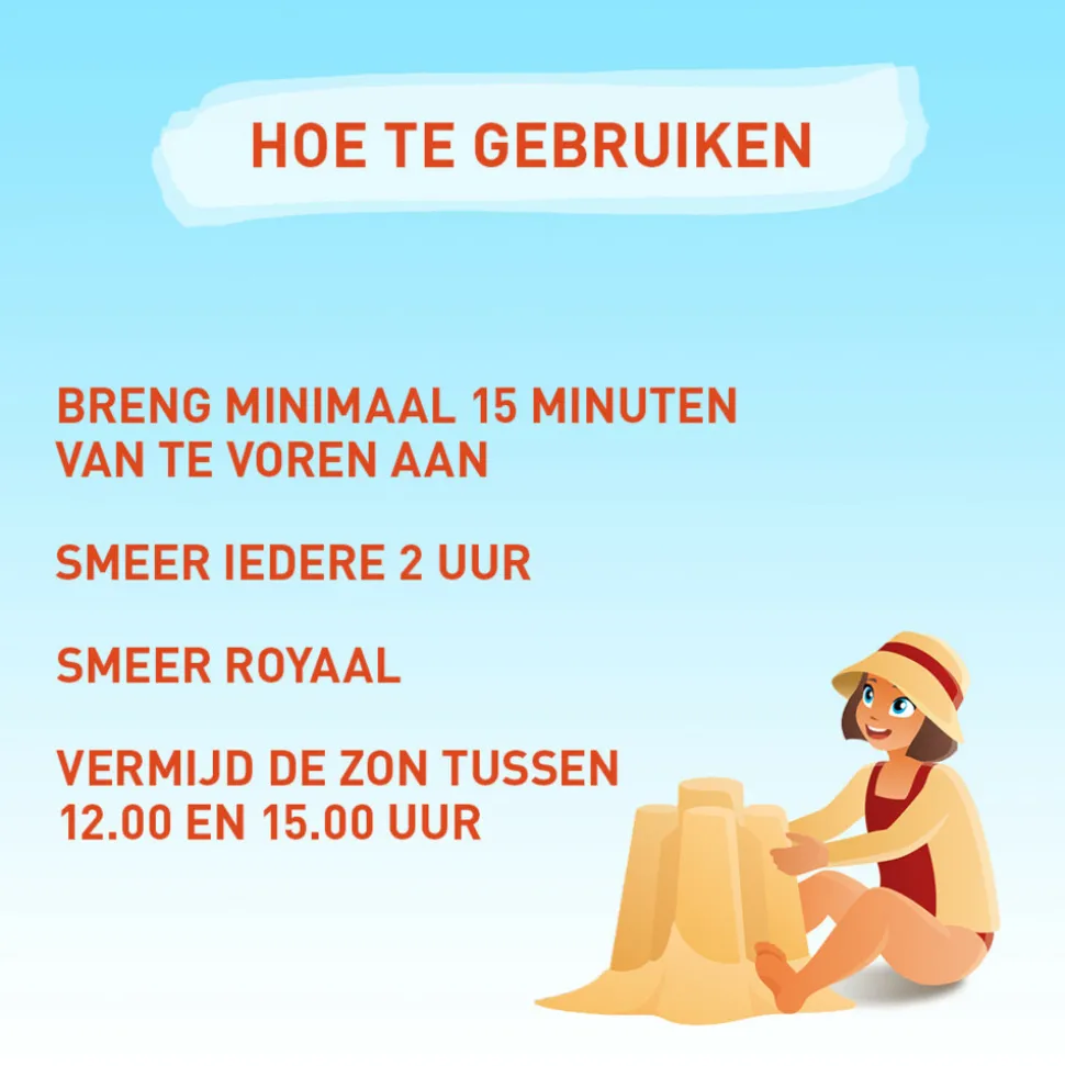 2x Vision Zonnebrand Kids Spray SPF 50 180 ml