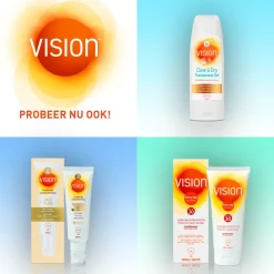 2x Vision Zonnebrand Natural Bronze SPF 30 185 ml