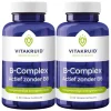 2x Vitakruid B-Complex Actief Zonder B6 90 vegacapsules