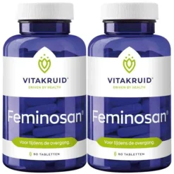 2x Vitakruid Feminosan 90 tabletten