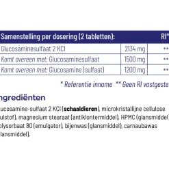 2x Vitakruid Glucosamine 1200 120 tabletten