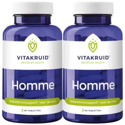 2x Vitakruid Homme 60 tabletten