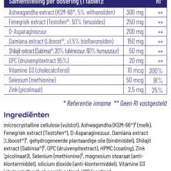 2x Vitakruid Homme 60 tabletten