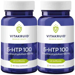 2x Vitakruid 5Htp 100 mg 60 capsules