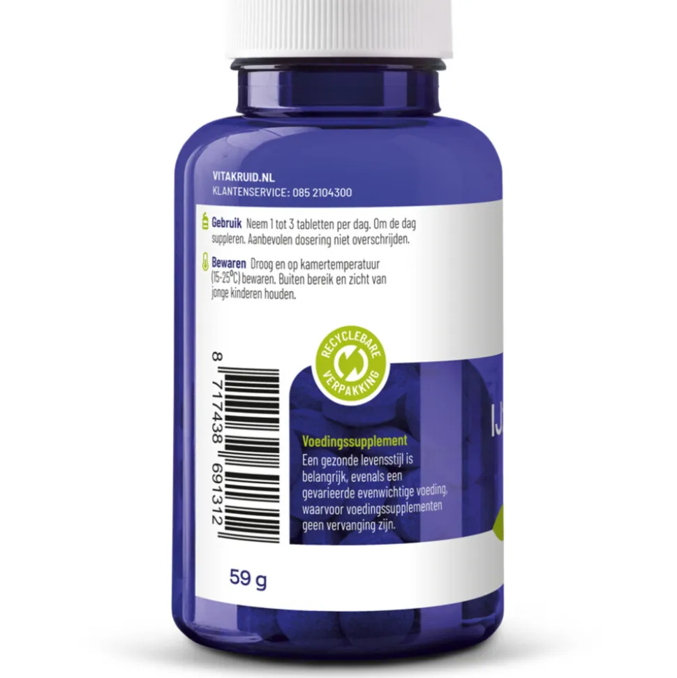 2x Vitakruid Ijzer Bisglycinaat 90 tabletten