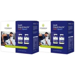 2x Vitakruid Man Sport Multi Dag Nacht 180 tabletten