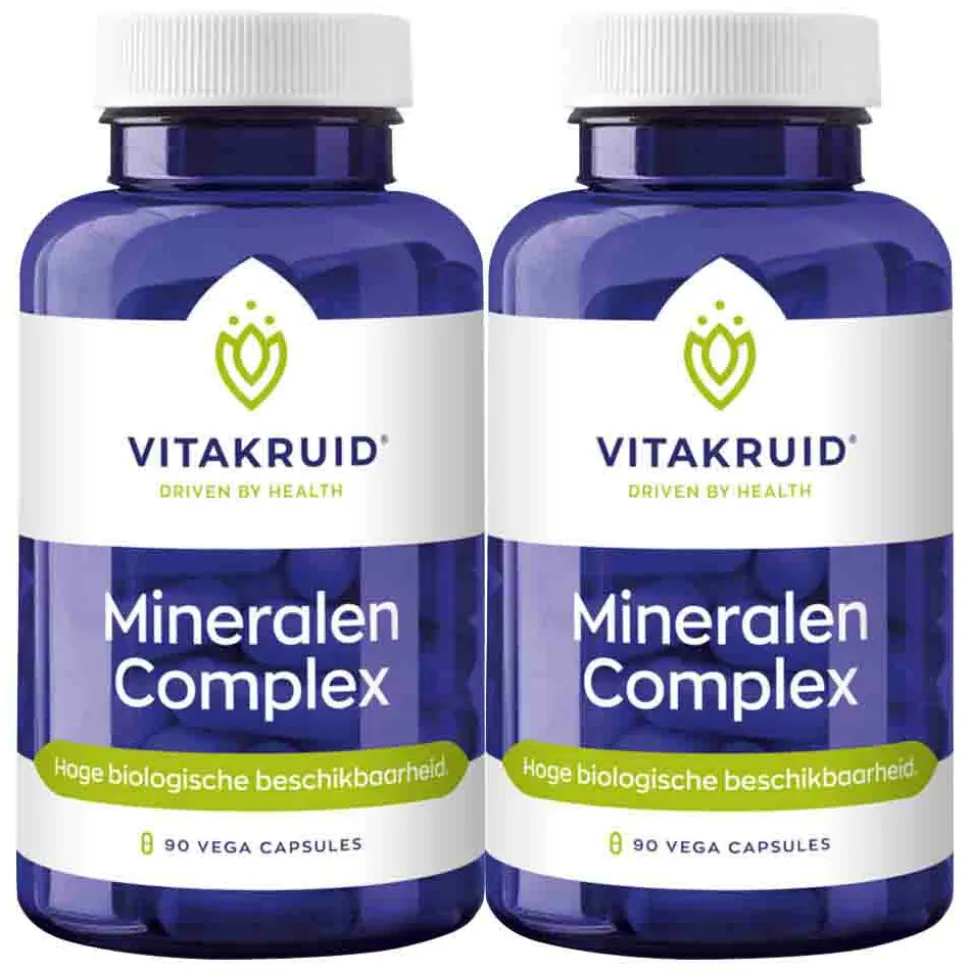 2x Vitakruid Mineralen Compleet 90 capsules