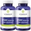 2x Vitakruid Msm 1000 mg Vitamine C 120 tabletten