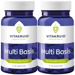 2x Vitakruid Multi Basis 30 tabletten