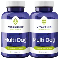 2x Vitakruid Multi Dag 90 tabletten