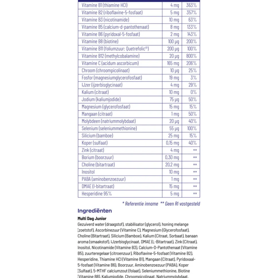 2x Vitakruid Multi Dag Junior 300 ml