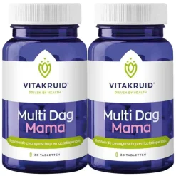 2x Vitakruid Multi Dag Mama 30 tabletten