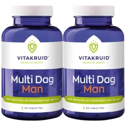 2x Vitakruid Multi Dag Man 90 tabletten