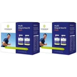 2x Vitakruid Multi Dag Nacht Man 180 tabletten