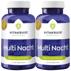 2x Vitakruid Multi Nacht 90 tabletten