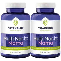 2x Vitakruid Multi Nacht Mama 90 tabletten