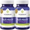 2x Vitakruid Multi Nacht Vrouw 30 tabletten