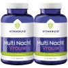 2x Vitakruid Multi Nacht Vrouw 90 tabletten