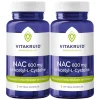 2x Vitakruid Nac 600 mg N-Acetyl-L-Cysteïne 60 vegacapsules