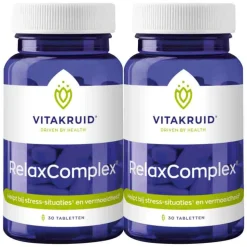 2x Vitakruid Relaxcomplex 30 tabletten