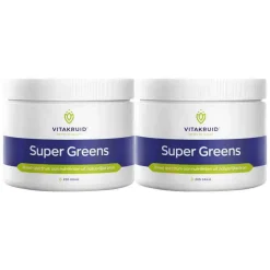 2x Vitakruid Super Greens 220 gr
