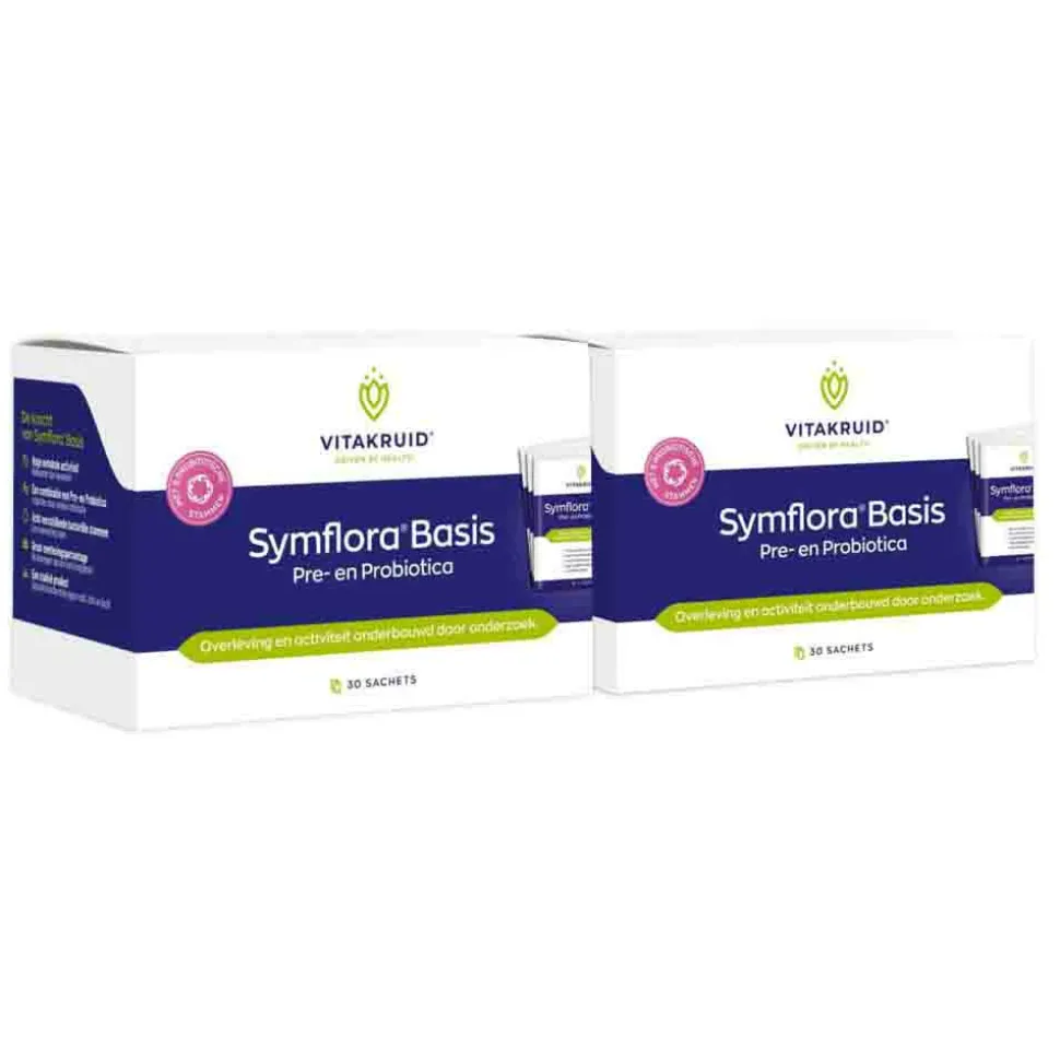 2x Vitakruid Symflora Basis 30 sachets