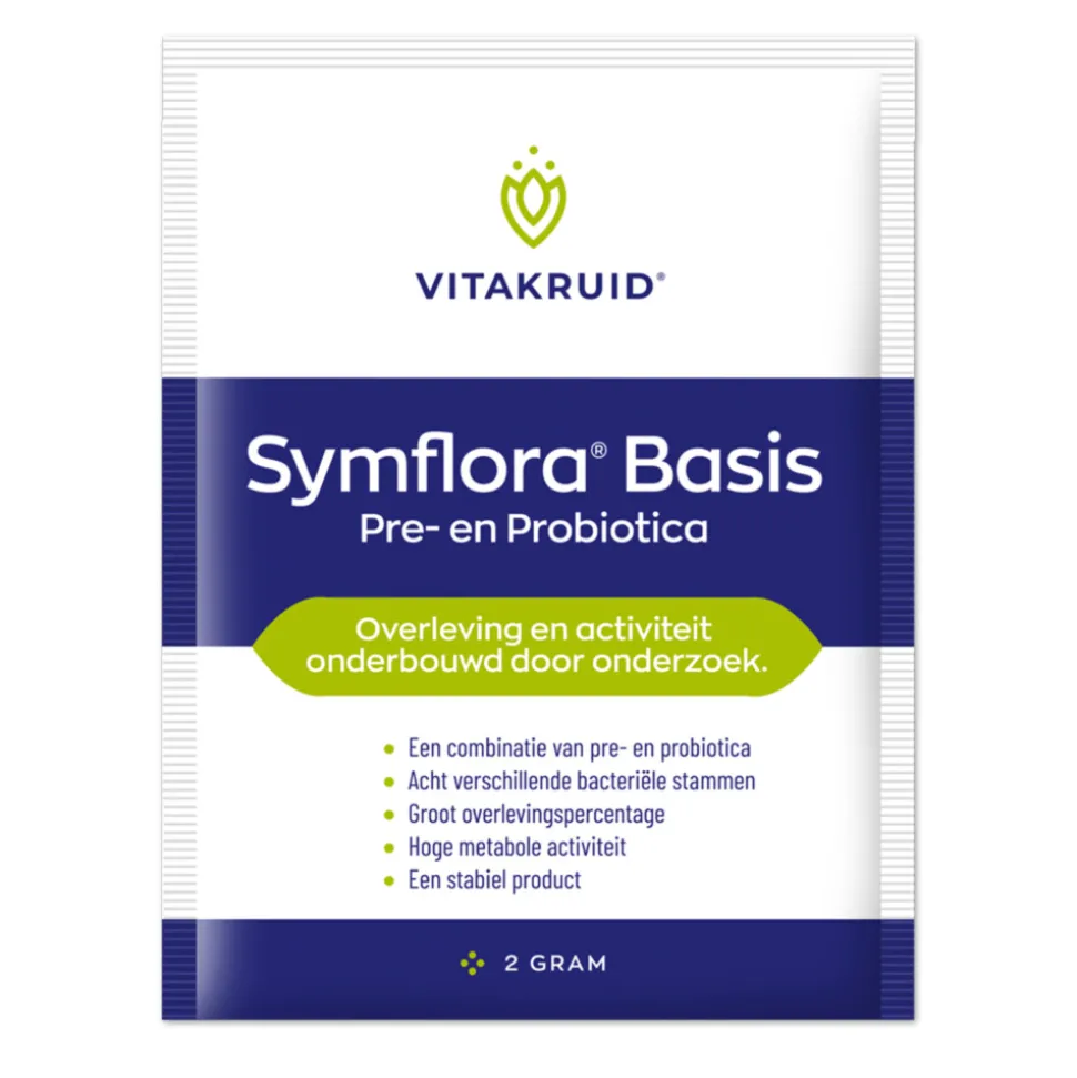 2x Vitakruid Symflora Basis 60 sachets