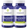 2x Vitakruid Vitamine K2 100 Mcg 60 tabletten