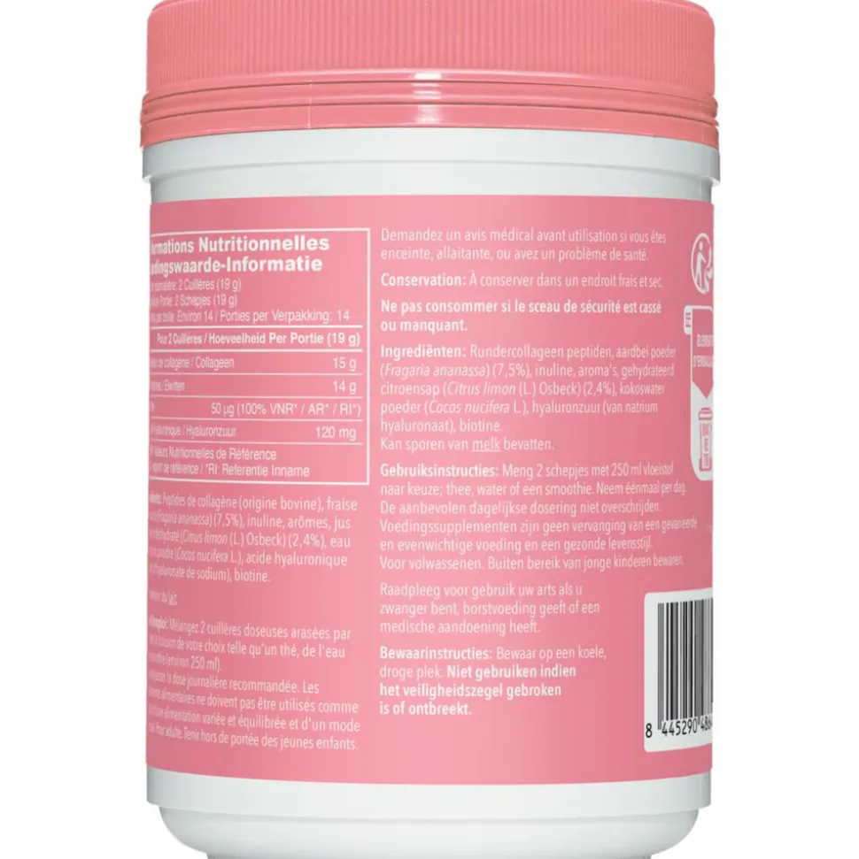 3x Vital Proteins Beauty Collageen Aardbei en Citroen 271 gr