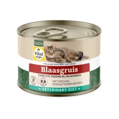 6x Vitalstyle Kattenvoer Blik Blaasgruis 200 gr