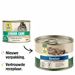 6x Vitalstyle Kattenvoer Blik Senior 200 gr