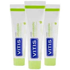 3x Vitis Tandpasta Orthodontic 75 ml