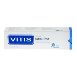 12x Vitis Tandpasta Sensitive 75 ml