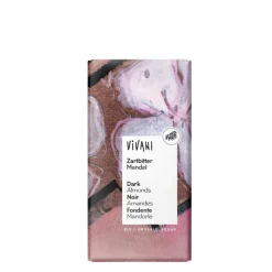 10x Vivani Chocoladereep Puur Amandelen 100 gr