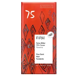 10x Vivani Chocoladereep Puur Biologisch 80 gr