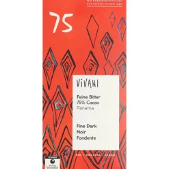 10x Vivani Chocoladereep Puur Biologisch 80 gr