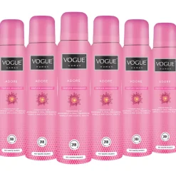 6x Vogue Adore Parfum Deodorant 150 ml