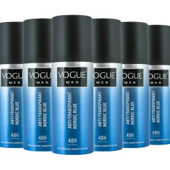 6x Vogue Anti-Transpirant Nordic Blue 150 ml